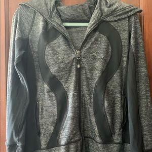 Lululemon jacket w hood - good used condition- smoke  free home.